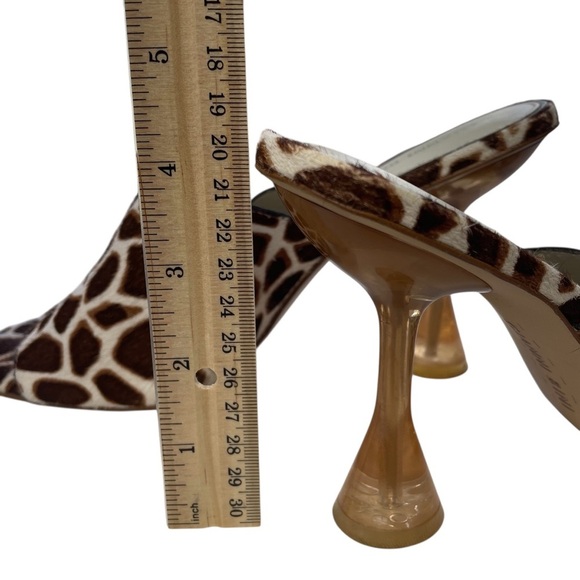 Gianni Bini Square Toe Heels Mules Size 9 - Picture 10 of 13